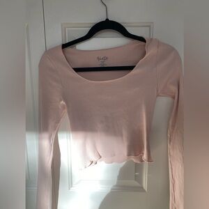 long sleeve, Brandy Melville, light pink